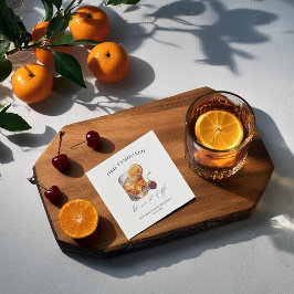 Servilleta De Papel Cumpleaños del Cóctel "Viejo Moda"