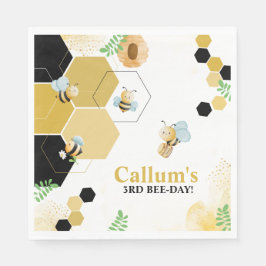 Servilleta De Papel Cumpleaños del Día de las Abejas