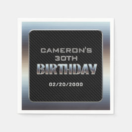 Servilleta De Papel Cumpleaños del niño masculino