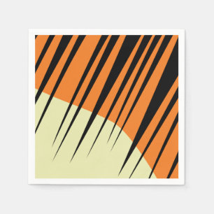 Servilleta De Papel Cumpleaños del Safari de los Niños Tigres