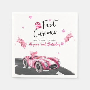 Servilleta De Papel Cumpleaños Dos Rápidos Curiosos 