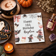 Cumpleaños mágico de Halloween