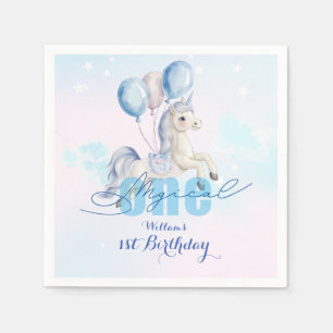 Servilleta De Papel Cumpleaños mágico de unicornio 1