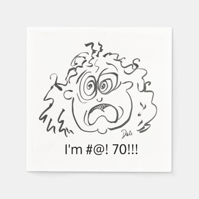 Servilleta De Papel Cumpleaños Napkin (Anverso)