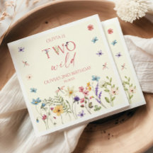 Cumpleaños número 2 de Two Wild Wildflower Wild Fl