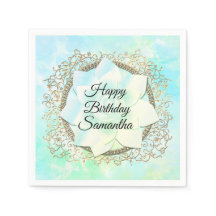 Cumpleaños Personalizado Loto Pasteles Soñadores