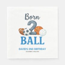 Cumpleaños Segundo Cumpleaños Deportivos Born To B