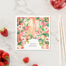Cumpleaños simple del Boho Peach