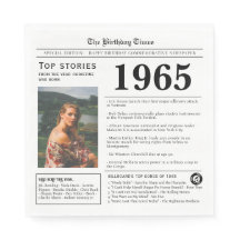 Cumpleaños Trivia del periódico de 1965 