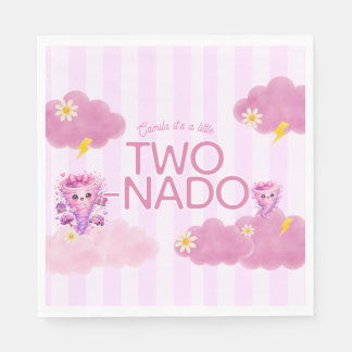 Servilleta De Papel Cumpleaños Two-Nado, fiesta de segundo cumpleaños,