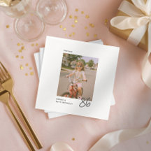 Cumpleaños Vintage Personalizado con Foto de Cualq