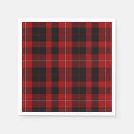 Servilleta De Papel Cunningham Clan Tartan Plaid Paper Napkins