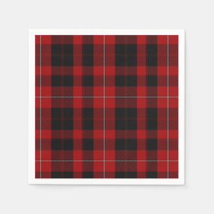 Servilleta De Papel Cunningham Clan Tartan Plaid Paper Napkins