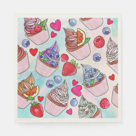 Servilleta De Papel Cupcakes