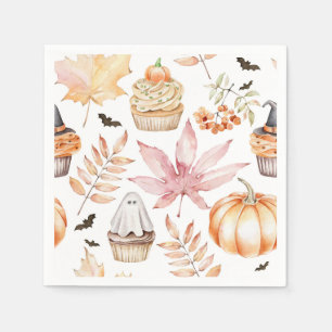 Servilleta De Papel Cupcakes Cupcakes Pattern Halloween