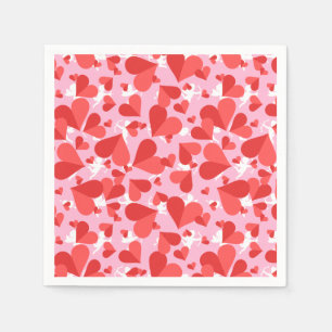 Servilleta De Papel Cupids Red Confetti