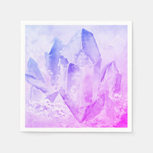 Servilleta De Papel Cura cristalina Amethyst alegre de la diversión