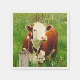 Servilleta De Papel Curioso Vaca 4Ricky