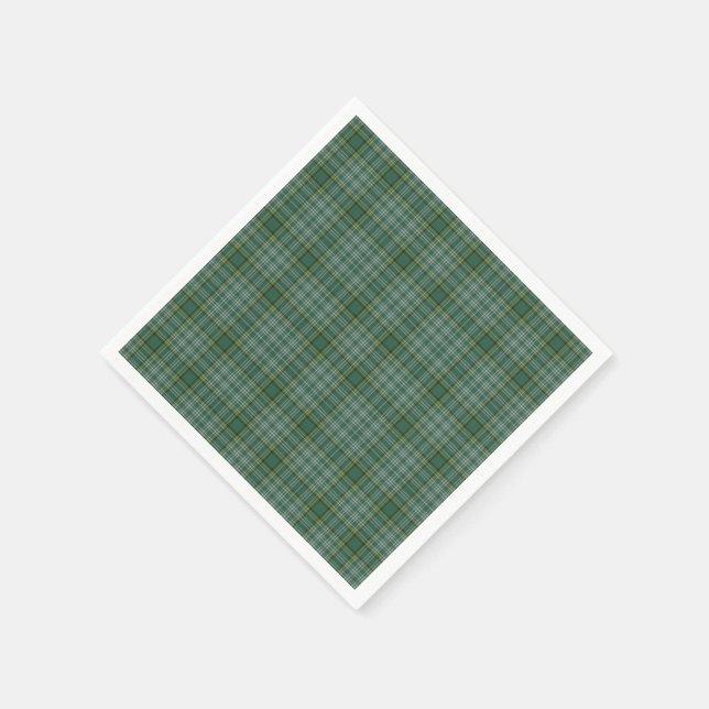 Servilleta De Papel Currie Tartan Plaid Paper Napkins (Borde)