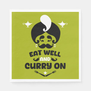 Servilleta De Papel Curry Chefs