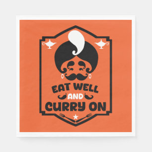 Servilleta De Papel Curry Chefs