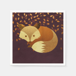 Servilleta De Papel Curte Autumn Fox