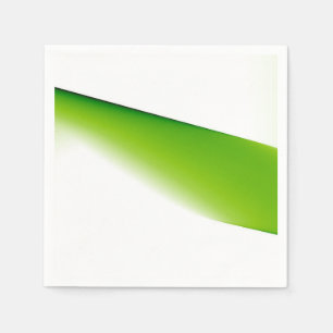 Servilleta De Papel Curva verde Resumen Napkin