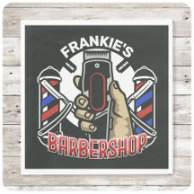 Custom NAME Retro Barber Shop Pole Barbershop