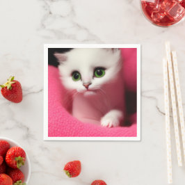 Servilleta De Papel Cute Ai Kitten