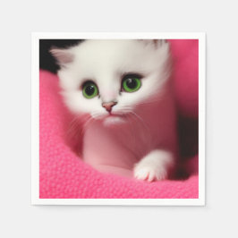 Servilleta De Papel Cute Ai Kitten