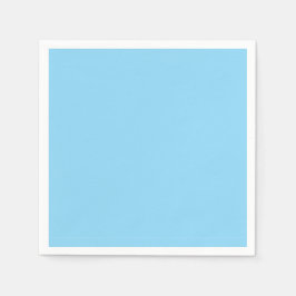 Servilleta De Papel Cute Baby Blue Solid Napkins