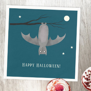 Servilleta De Papel Cute Bat Halloween
