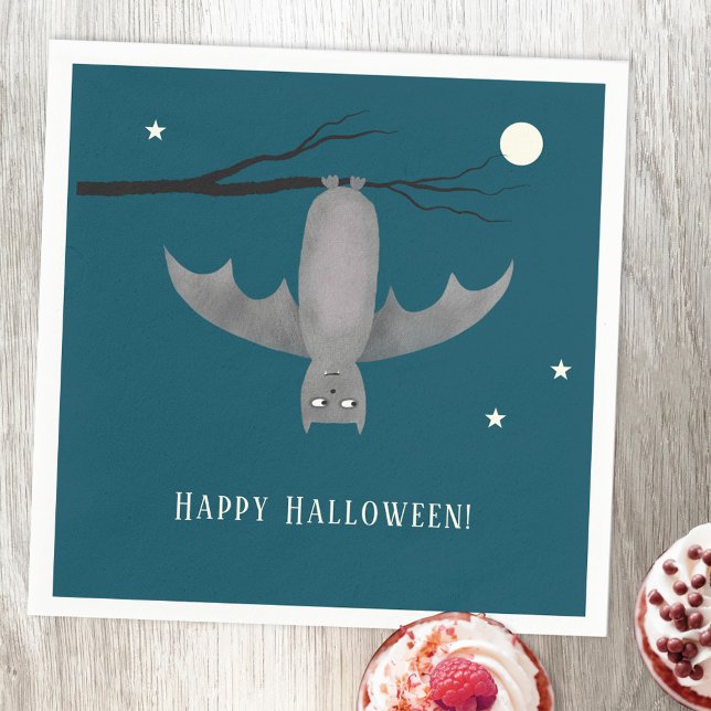 Servilleta De Papel Cute Bat Halloween (Subido por el creador)