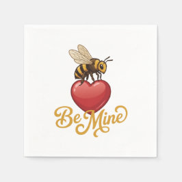 Servilleta De Papel Cute Be Mine Panal