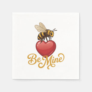 Servilleta De Papel Cute Be Mine Panal 