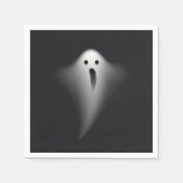 Servilleta De Papel Cute Black Ghost