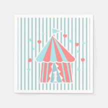 Cute Carpa de Circo Primera Cumpleaños