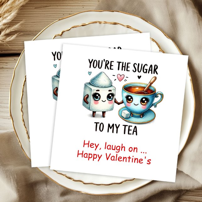Servilleta De Papel Cute Cartoon Food Custom Sweet Valentine Napkins (Cute Cartoon Food Custom Sweet Valentine Napkins)