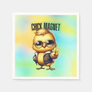 Servilleta De Papel Cute Chick Magnet Funny Easter-54546
