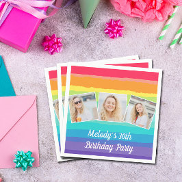 Servilleta De Papel Cute fiesta de cumpleaños del Personalizado del Co