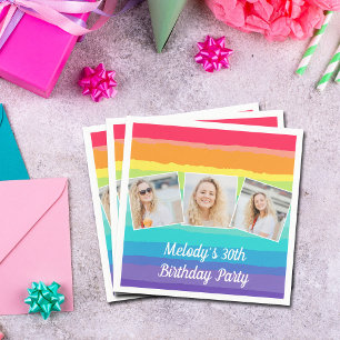 Servilleta De Papel Cute fiesta de cumpleaños del Personalizado del Co