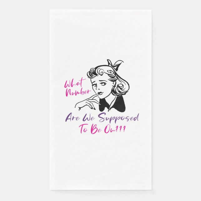 Servilleta De Papel Cute Funny Bunco Fiesta (Anverso)