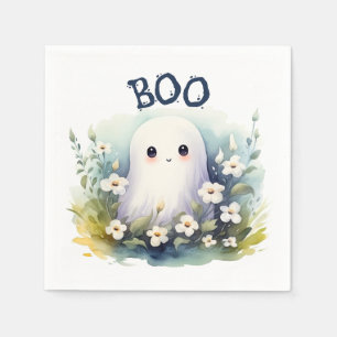 Servilleta De Papel Cute Ghost Halloween