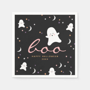 Servilleta De Papel Cute Ghosts Boo Halloween