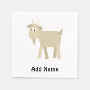 Servilleta De Papel Cute Gracioso Cabra Pequeña