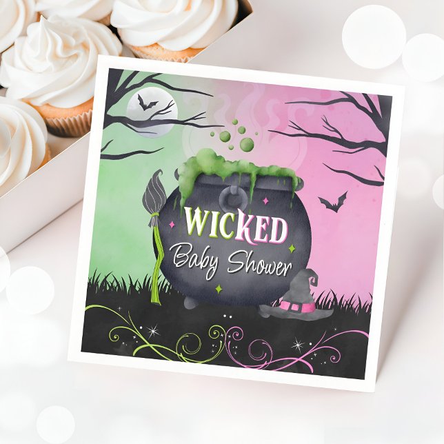 Servilleta De Papel Cute Halloween Baby Shower Napkins (Subido por el creador)