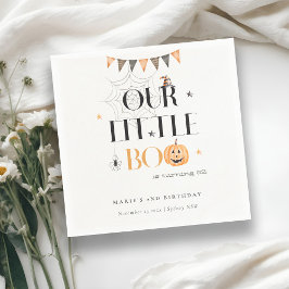 Servilleta De Papel Cute Halloween Pumpkin Telaraña Despedida de solte