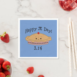 Servilleta De Papel Cute Happy Pi Day