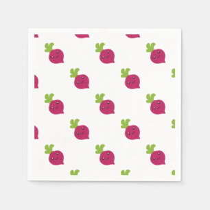 Servilleta De Papel Cute Kawaii Beet