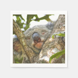 Servilleta De Papel Cute Koala Bear Napkins